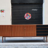 Swedish walnut sideboard  of Royal Board 1960s