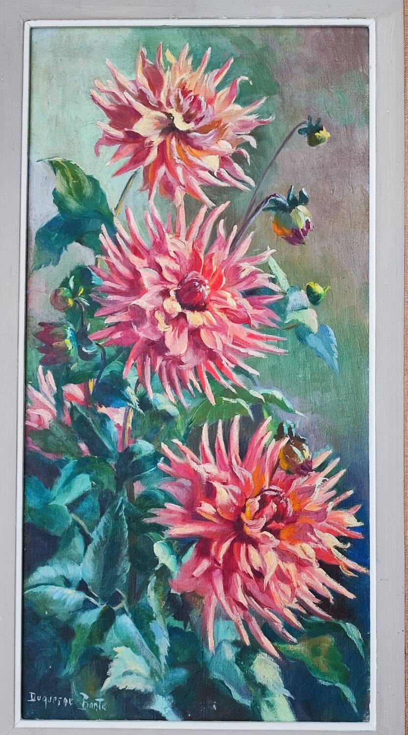 Peinture à l'huile de Duquesne Bonte