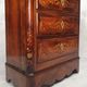 Secretary-Right Period Napoleon III - Rich Floral Marquetry - 19th - Palissandre