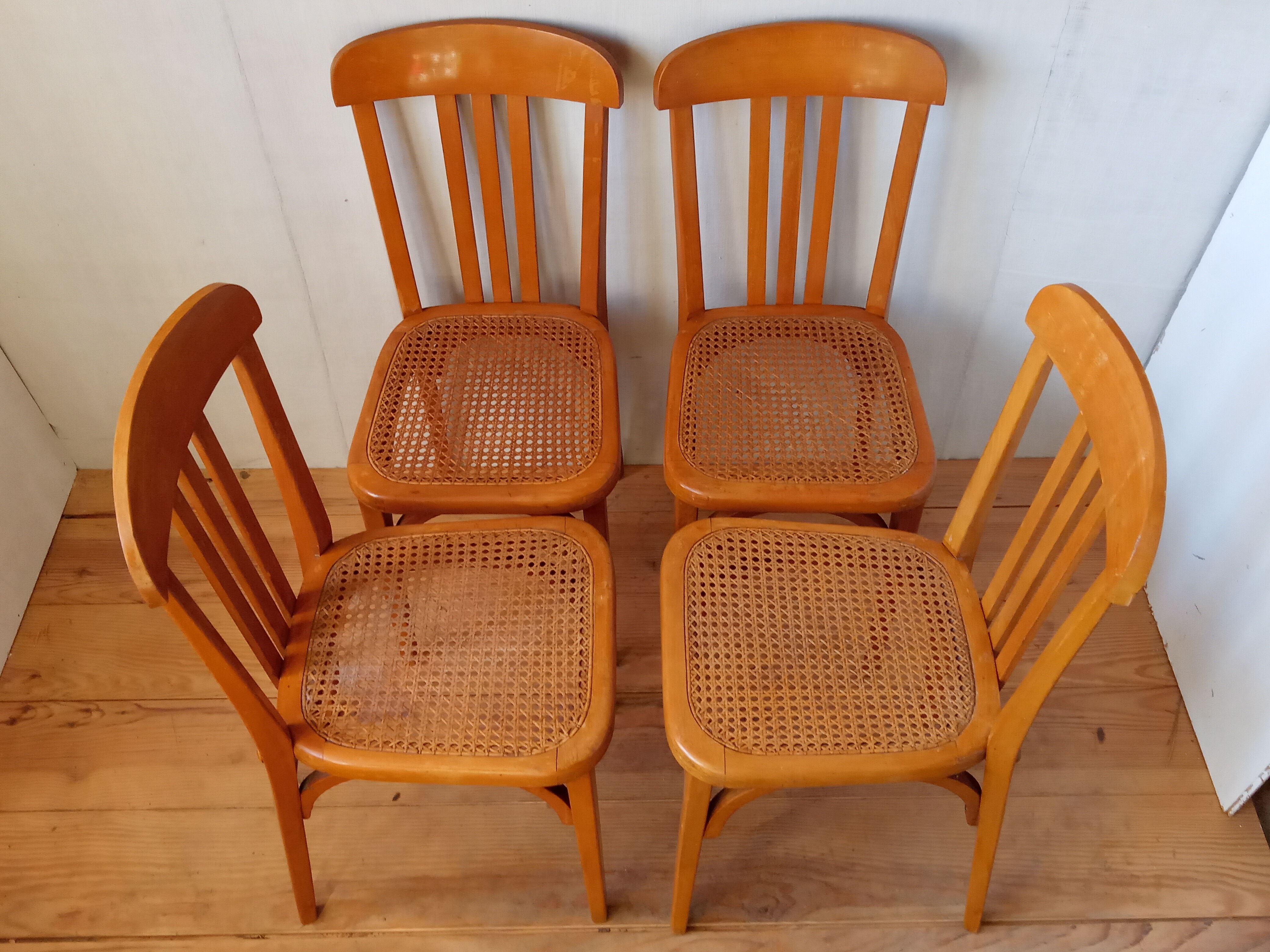Four Stella bistro chairs