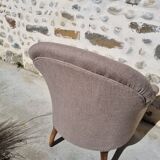 Fauteuil crapaud rénové