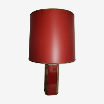 Lampe Drimmer rouge et or