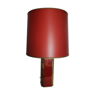 Lampe Drimmer rouge et or