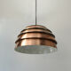 Hanging copper Dome by Hans - Agne Jakobsson Markaryd Sweden, 1960