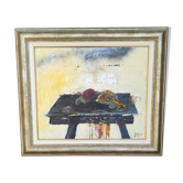 Tableau huile sur toile nature morte en 2001 par Serge GRIGGIO