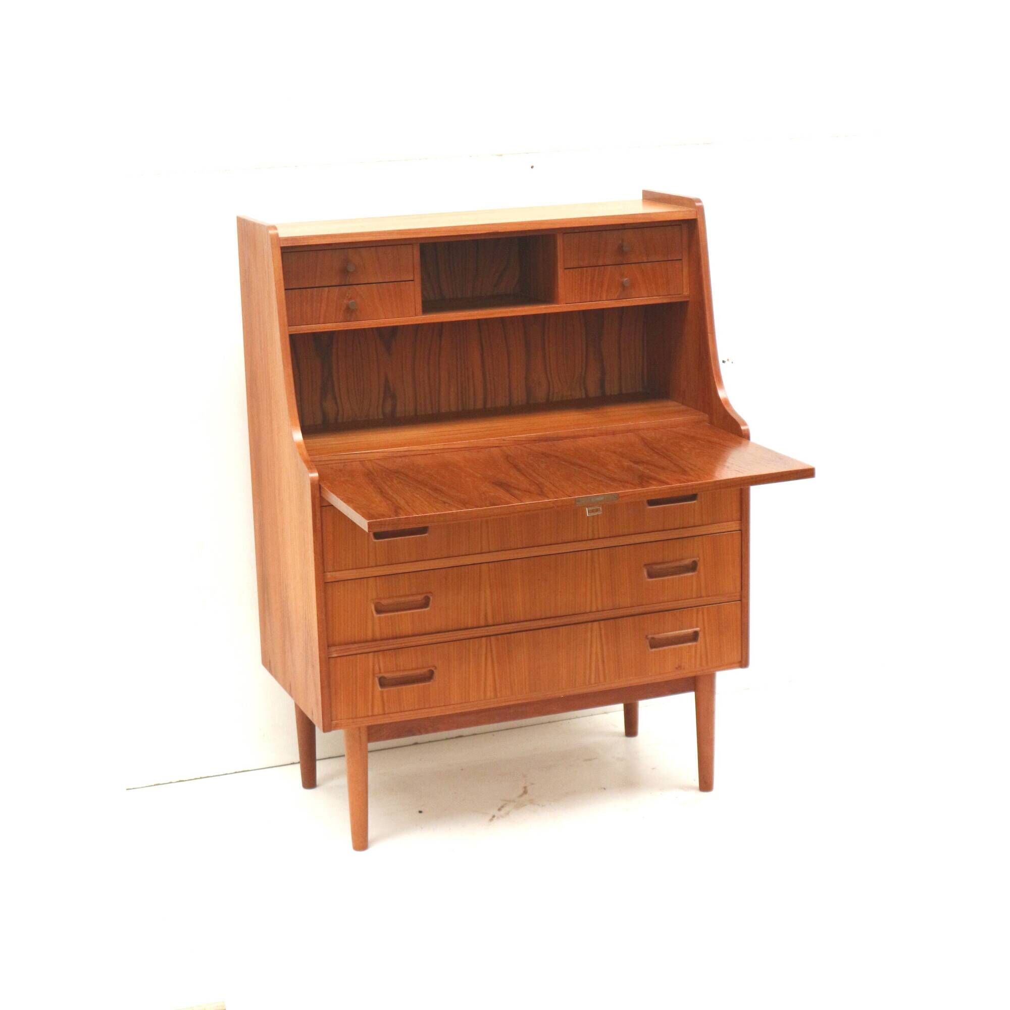 Vintage secretary designed by Gunnar Nielsen Tibergaard from the 1960s
