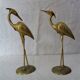 Pair of waders brass birds