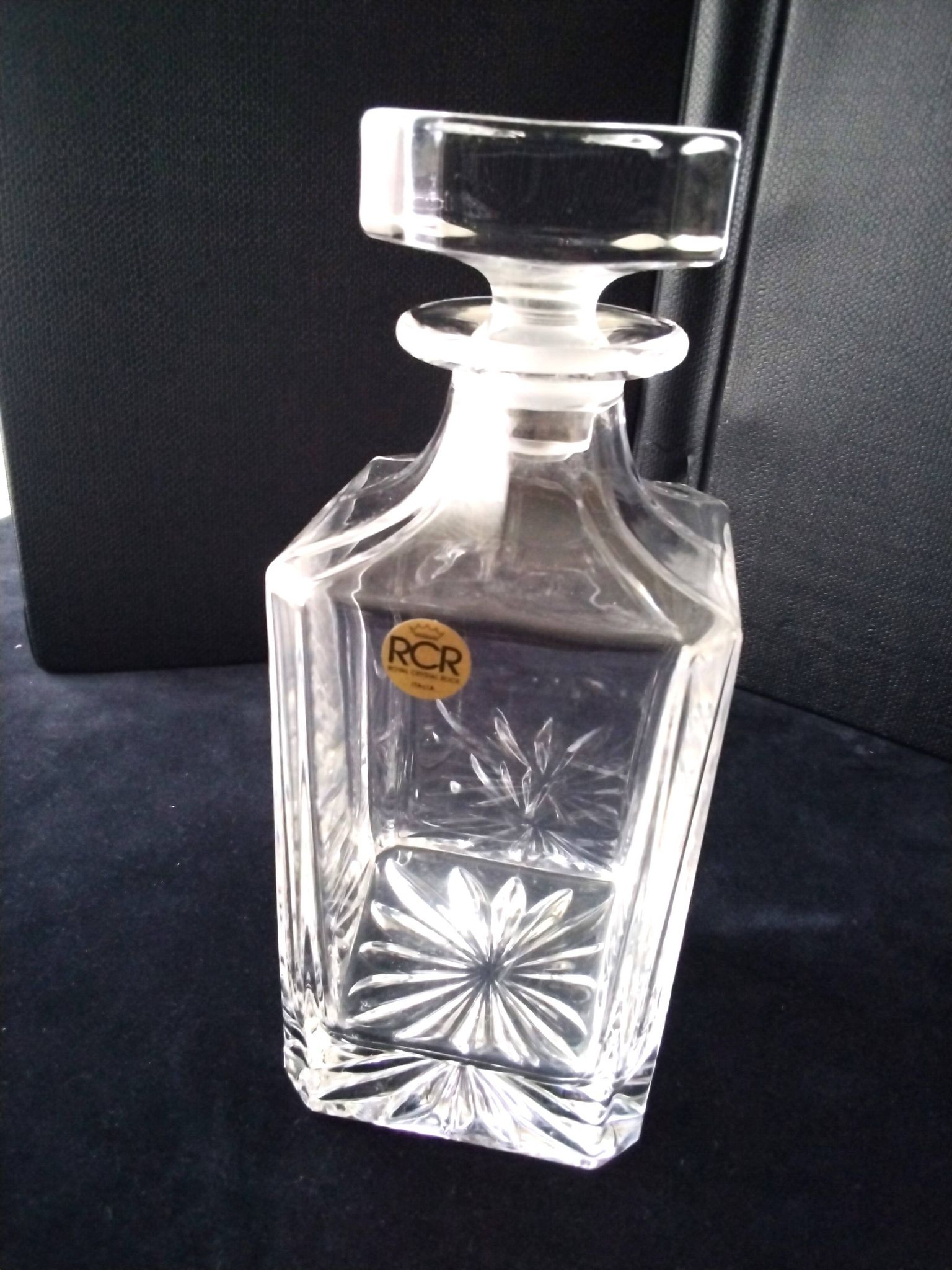 Carafe à whisky Cristal uni RCR