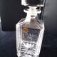RCR plain crystal whisky carafe