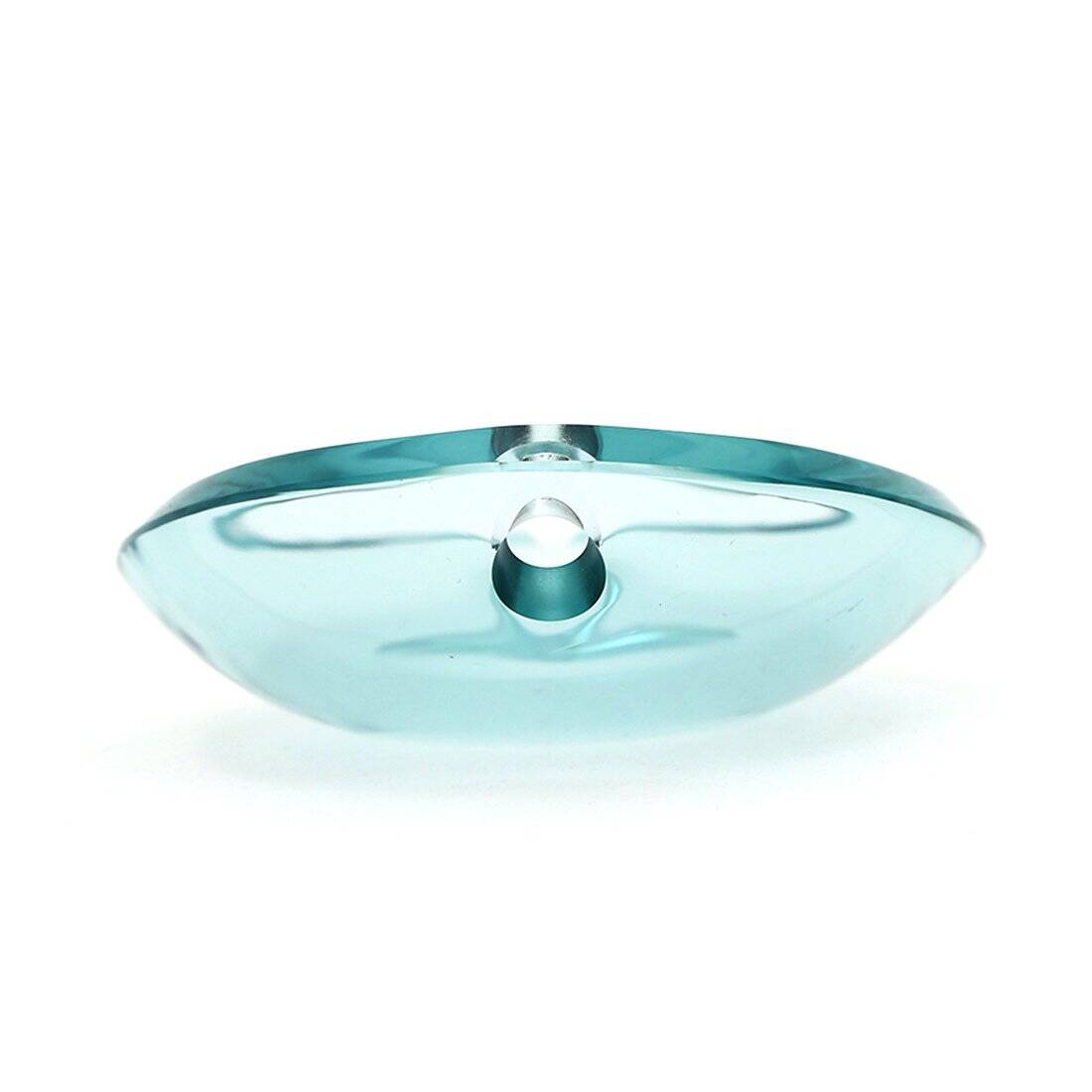 Oval crystal ashtray, 1960s