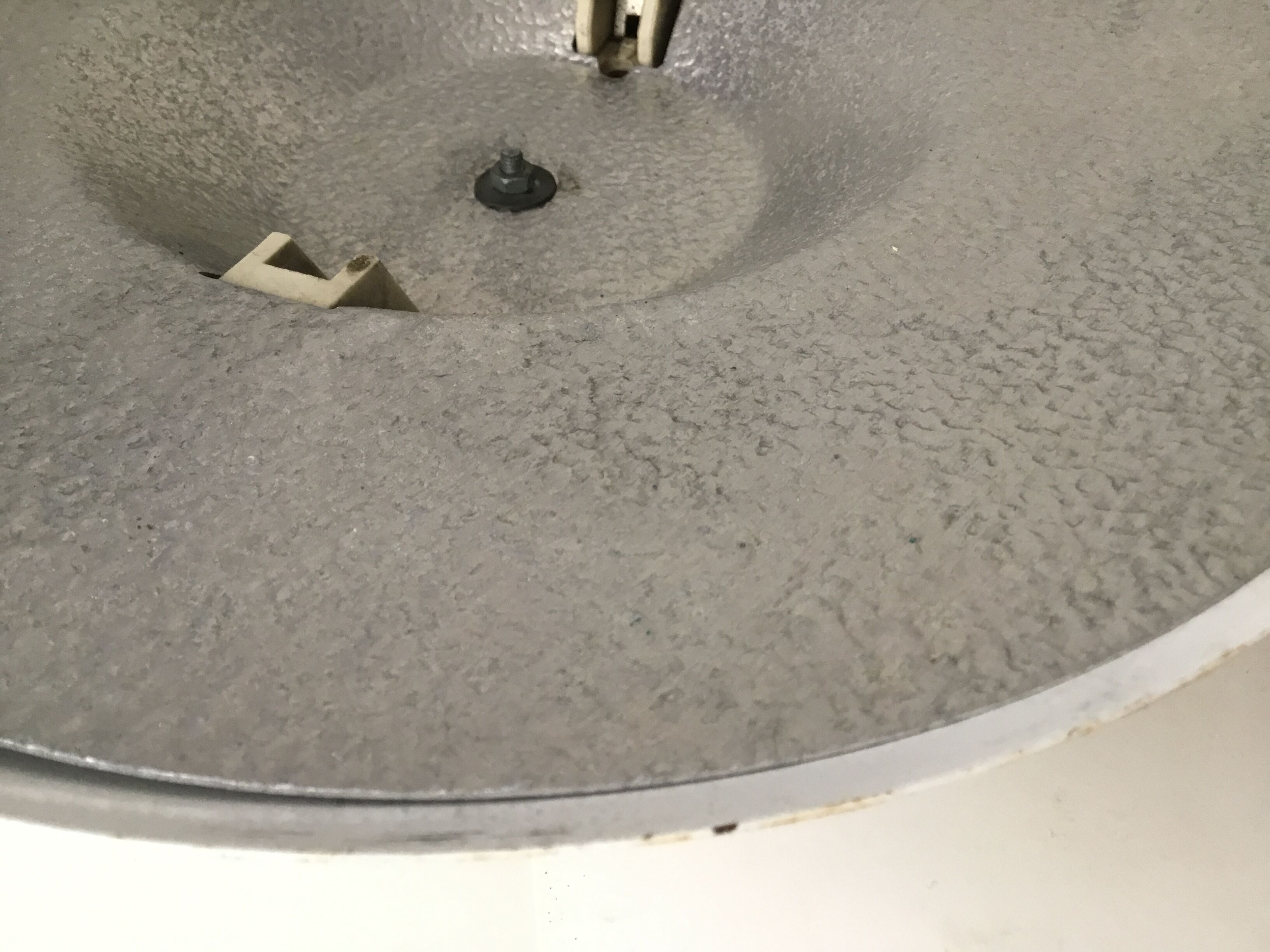 Pair of 80s metal wall lights