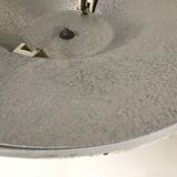 Pair of 80s metal wall lights