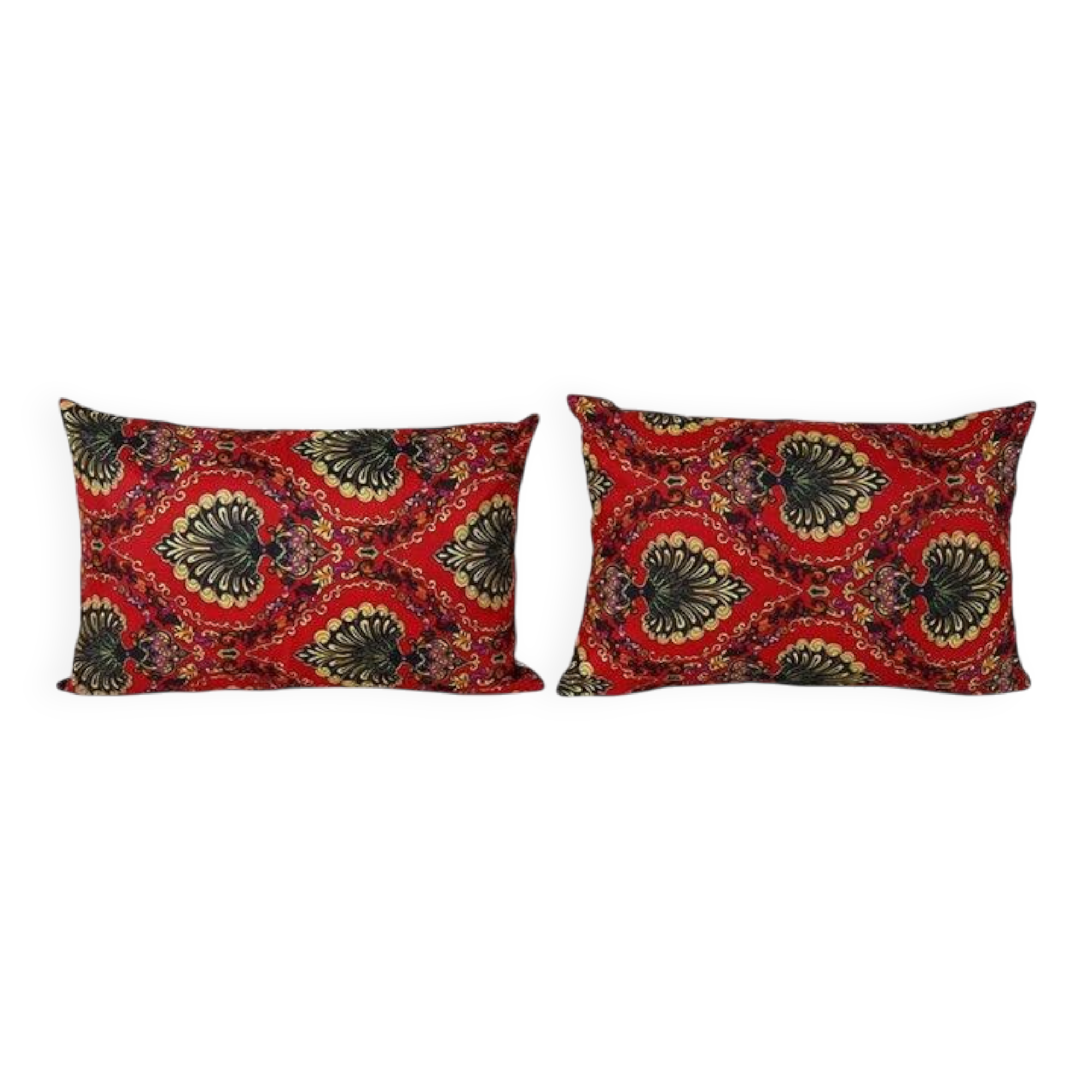 Set of 2 vintage Turkish cushion covers 38x56 cm