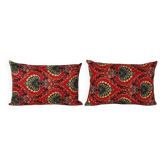 Set of 2 vintage Turkish cushion covers 38x56 cm