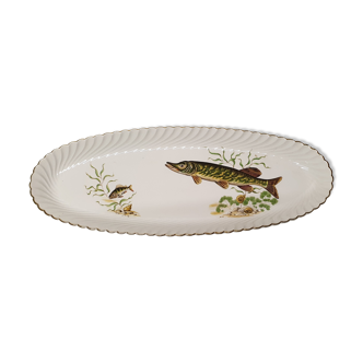Large fish dish in "Luneville"
