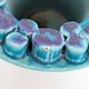 Vintage Ceralux vase by Ceramano, Hans Welling, turquoise blue, 1960s