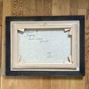 Oil painting on canvas signed, dimensions: height - 49cm - Width - 64cm -