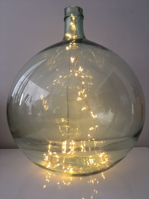 Dame-jeanne ancienne transparente 25 L