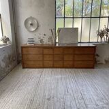 XXL golden oak craft furniture from the 50s