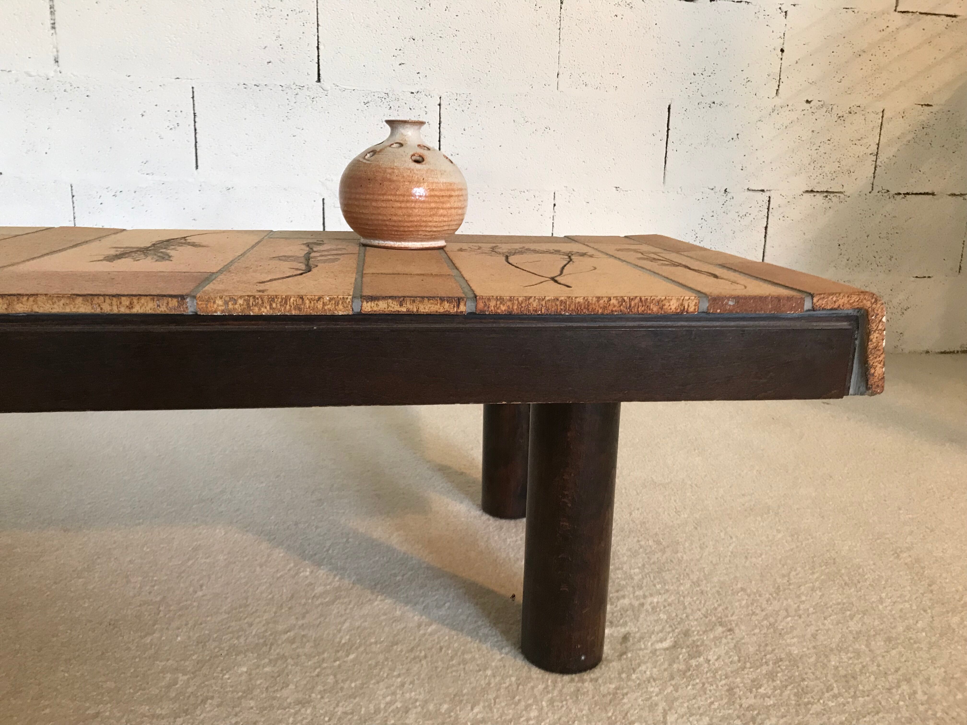 Roger Capron coffee table