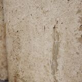 Low design side table in travertine, 1970s