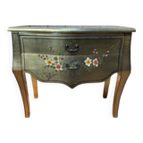 Commode en bois doré