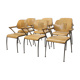 Lot of 6 "Golf" model chairs designed by Francesco Zaccone for the Brunner brand