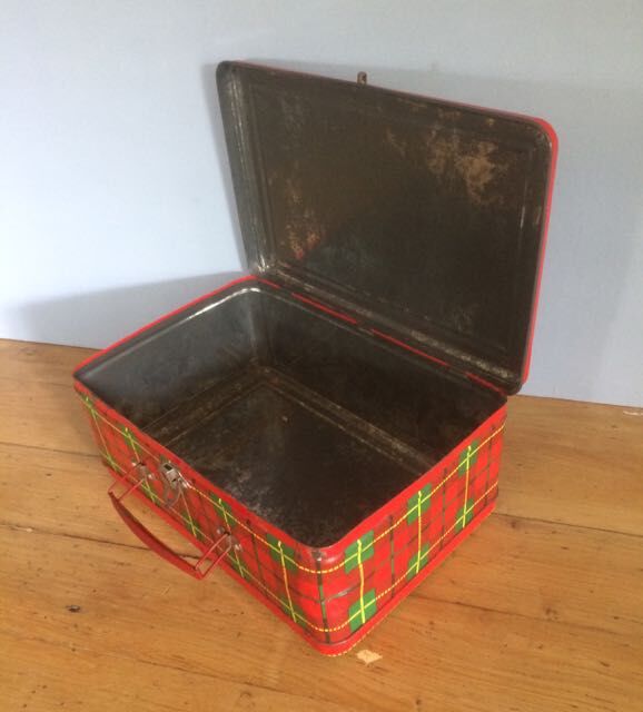60's metal suitcase