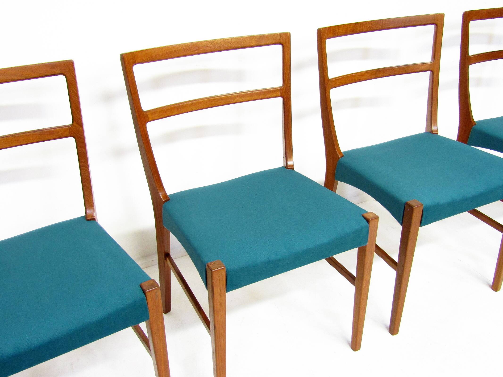 Four 1960s Danish Dining Chairs by Johannes Andersen for Bernhard Pedersen