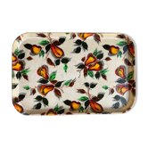 Large fiberglass tray vinatge 60's Gros Roman France