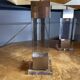 Pair of Plexiglass & Brushed Steel Lamps, Charles Hollis Jones, 1970s