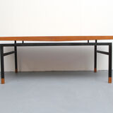 1960s design coffee table in walnut
