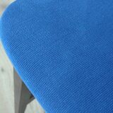 1960s Italian teak chairs in blue