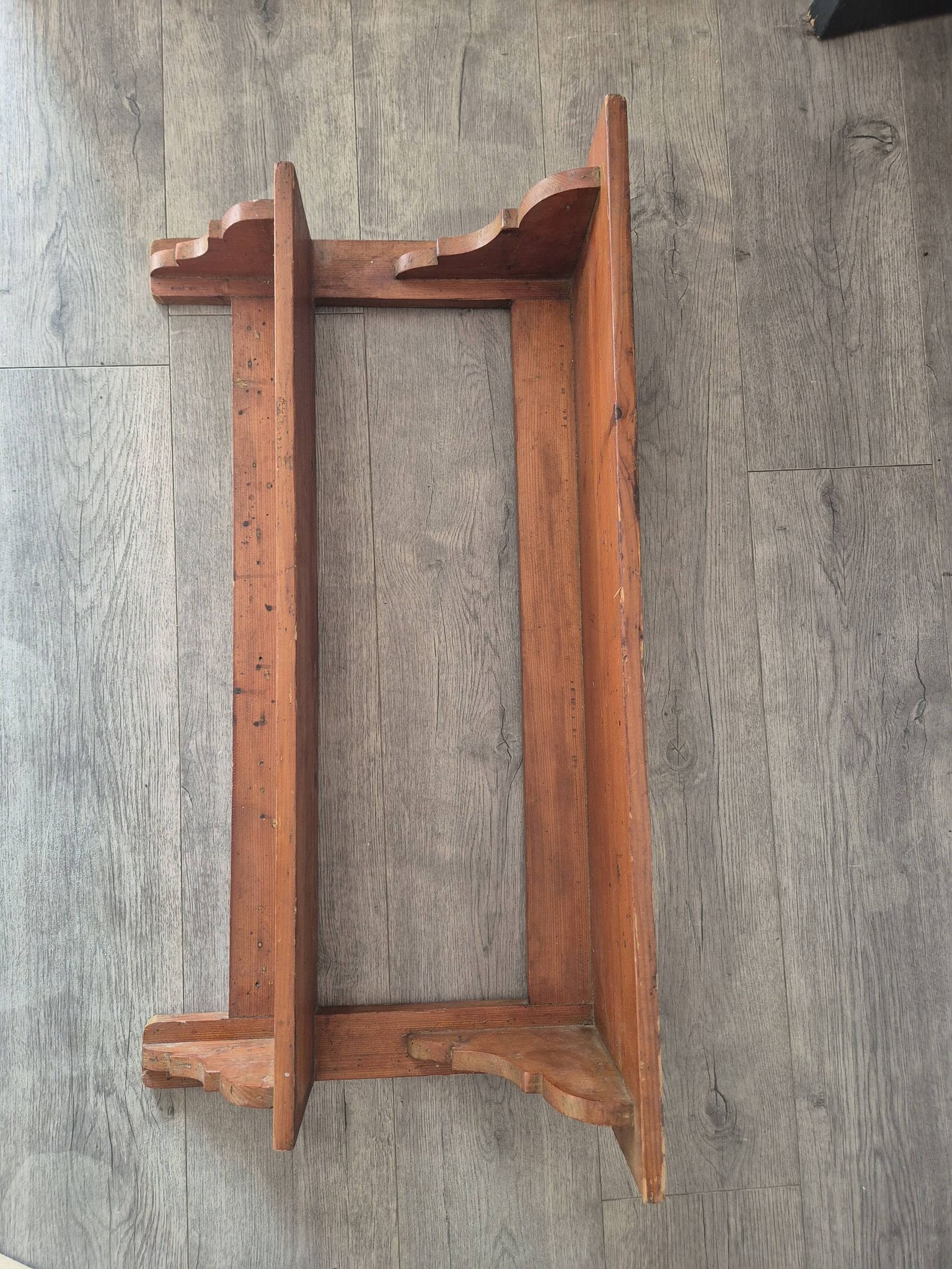 etagere murale vintage en bois meubles lichtenauer