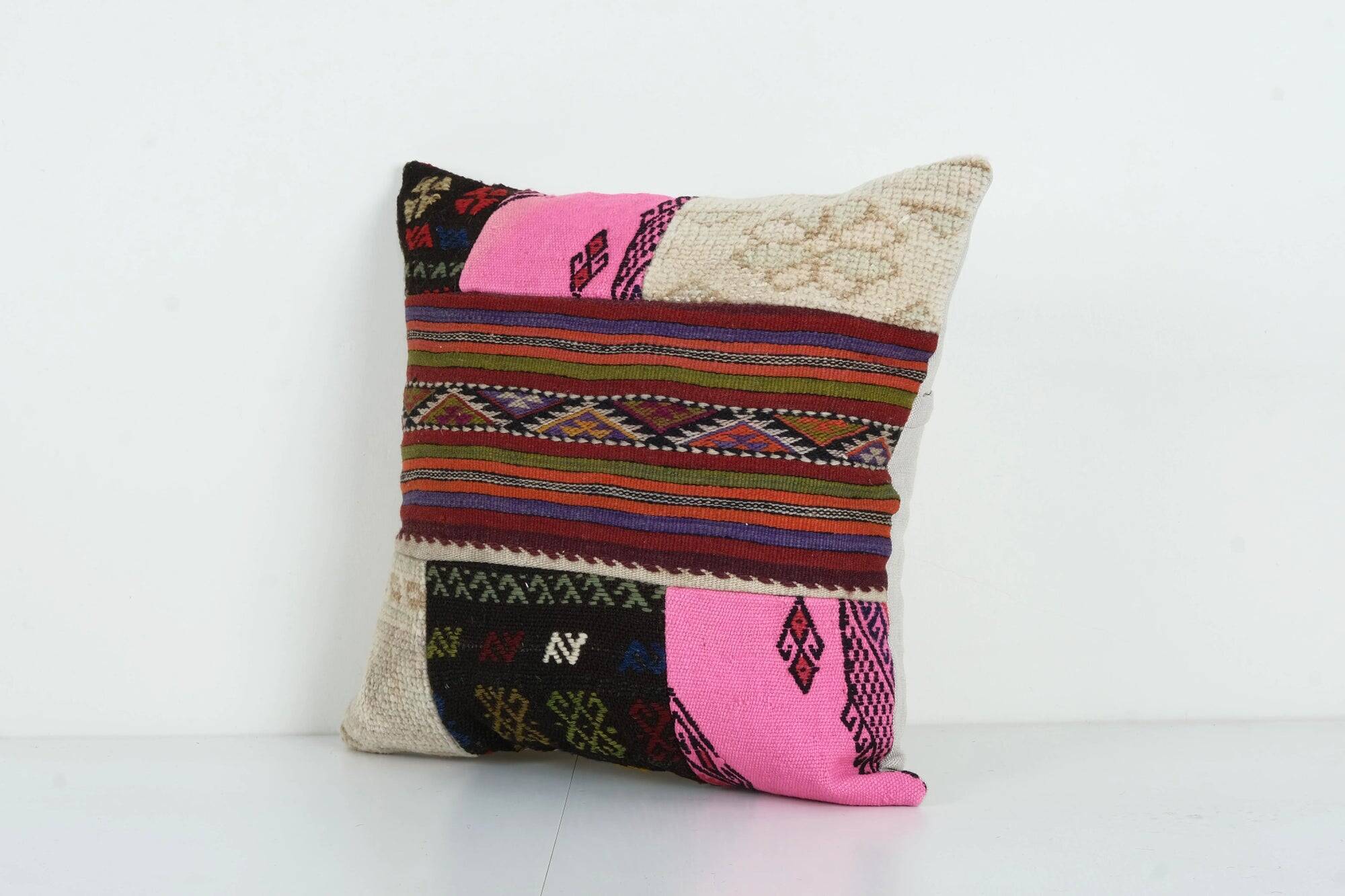 Vintage kilim cushion cover 51x51 cm