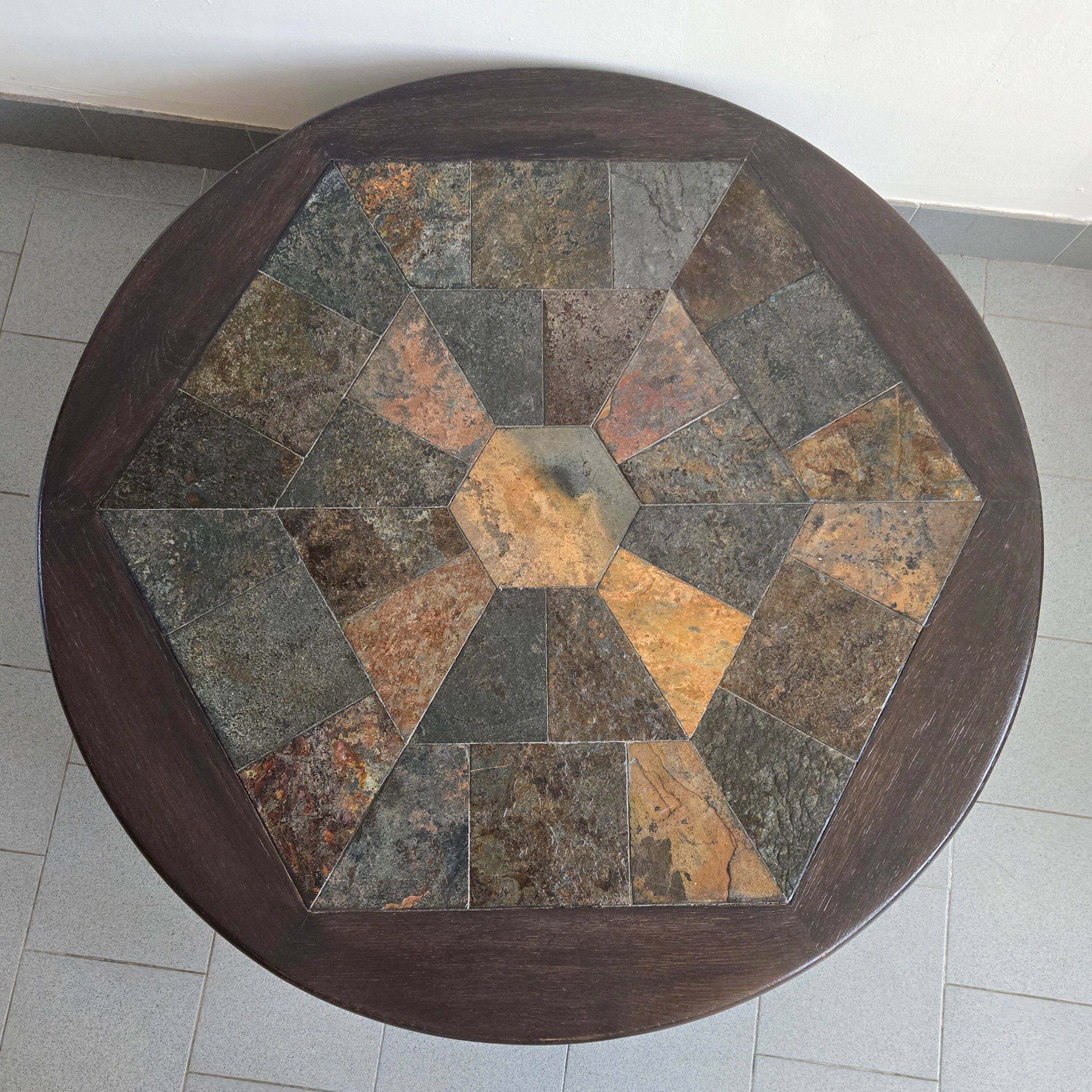 Brutalist coffee table 1970