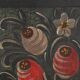 Antique painted pine wardrobe – Austro-Hungarian Empire, Year 1835