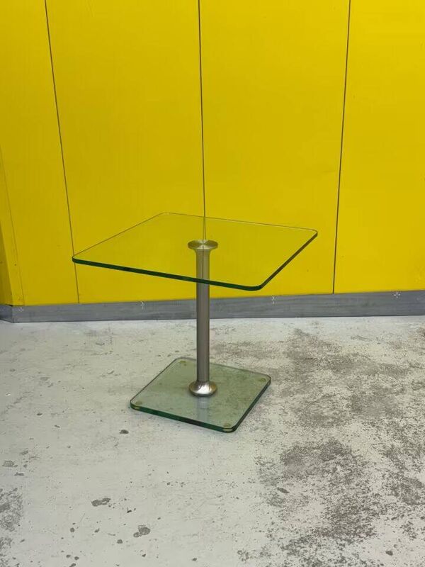 Tables d'appoint en verre draenert allegro 1011 – ensemble de 2 (le prix est pour une)