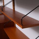 Poul Cadovius hanging Royal Wall System 1950s Denmark