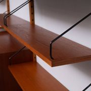 Poul Cadovius hanging Royal Wall System 1950s Denmark