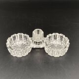 Glass salt cellar