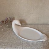 White duck serving dish
