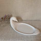 White duck serving dish