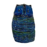 Ceramic Rimini Blu Owl by Aldo Londi for Bitossi, 1960s