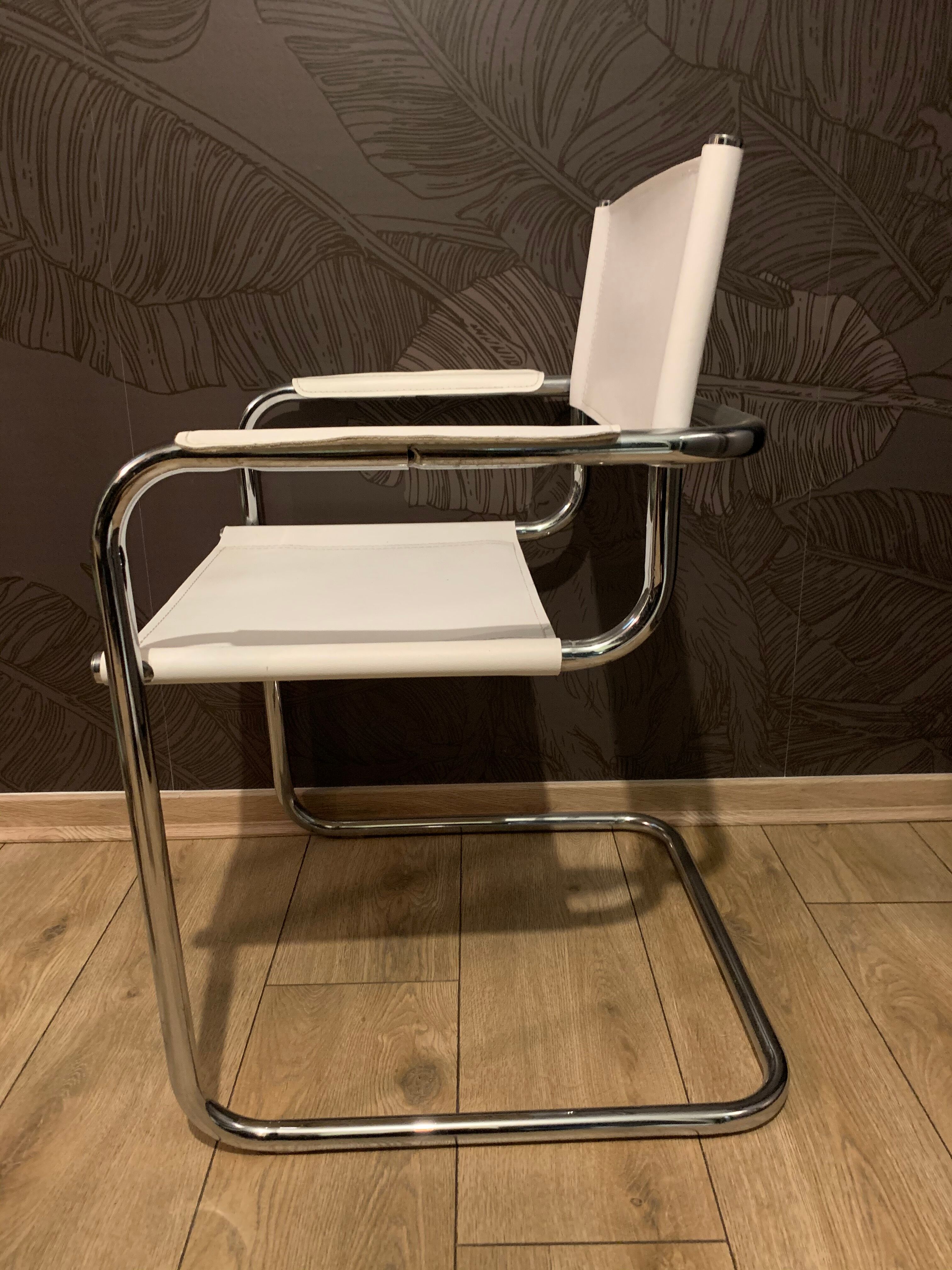 White office armchair