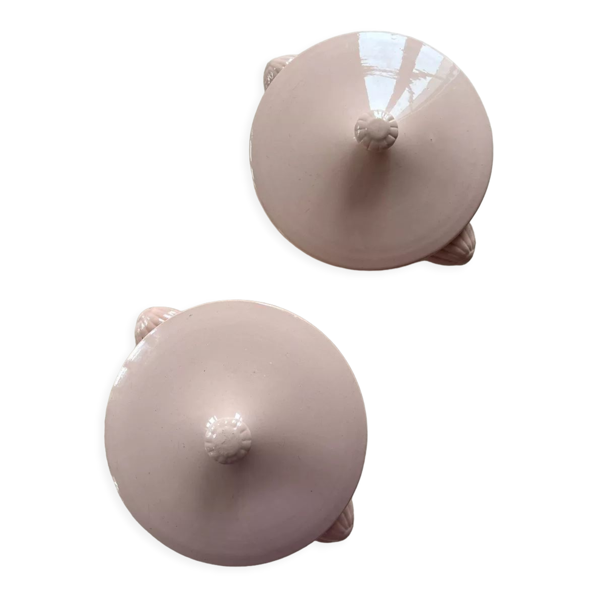 Set tureen and vegetable Sarraguemines Digoin