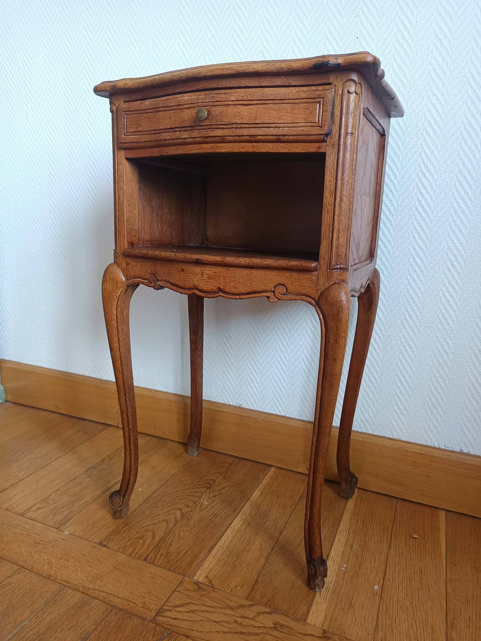 Louis XV style bedside table