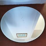 Round beveled mirror 59 cm