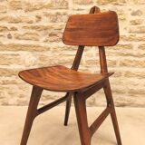 Dismantlable chair by the manufacturer Atelier Saint Sabin, 1950