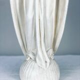 Statue of the Sacred Heart of Jesus signed Guelfi Maucci in marble powder